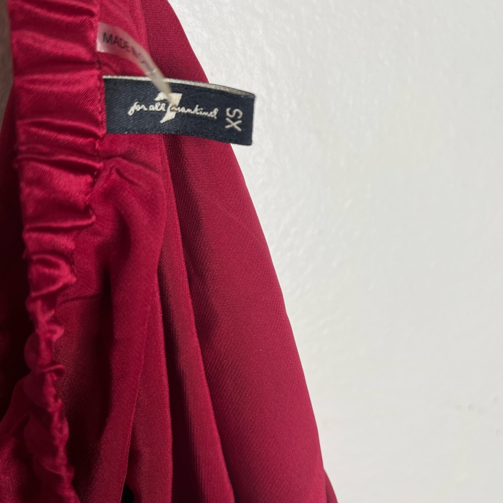 7 for all mankind Silk Blouse - Picture 6 of 7